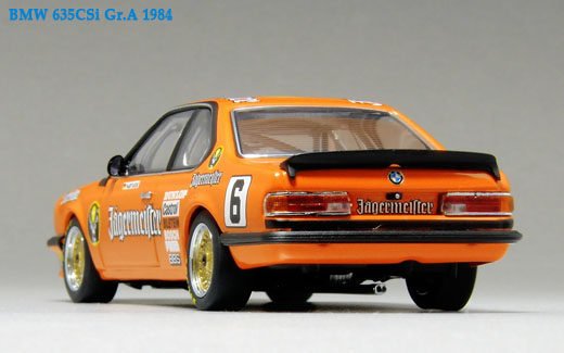 販売は超安いです CSi 635 BMW 1/18 Aa ツーリングカー 6 1984 選手権 ミニカー