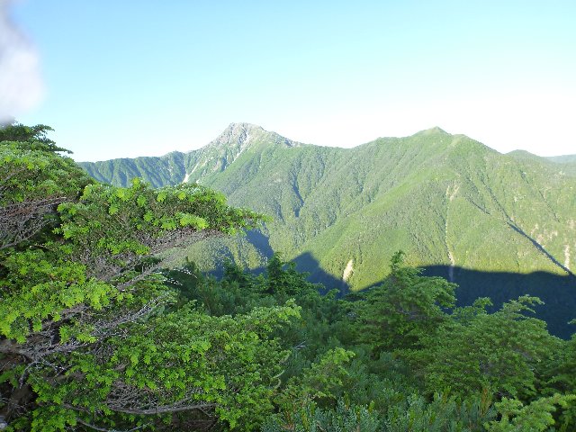 小太郎尾根と北岳