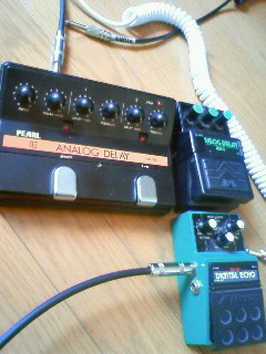 Pearl AD-33 ANALOG DELAY | ELECTRIC MAN HOLE（ギネス日記）