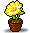 3994190 黄色い花植木鉢