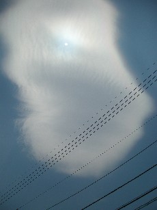不思議な雲①