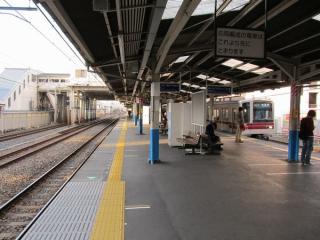 竹ノ塚駅ホーム